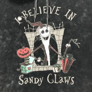 Disney The Nightmare‎ Before Christmas Sandy Claws Jack Skellington Hoodie